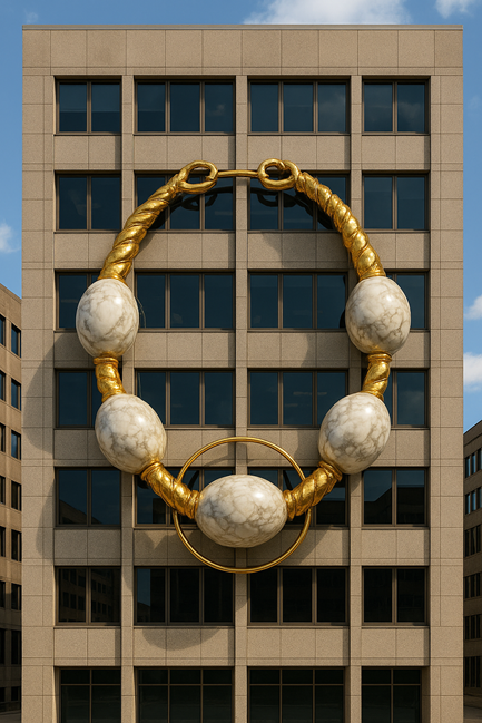 Sculpture on Building